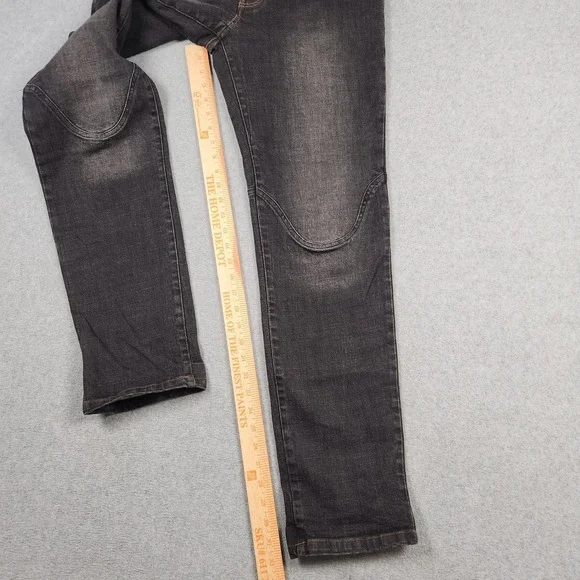 Club Ride Jeans 32x32 Gray Black Cycling Commuter Denim Stretch Reflective - Picture 12 of 13